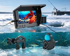 Tragbarer Fischfinder Echolot 1080, 4.3" LCD Unterwasserkamera, IP68 wasserdicht