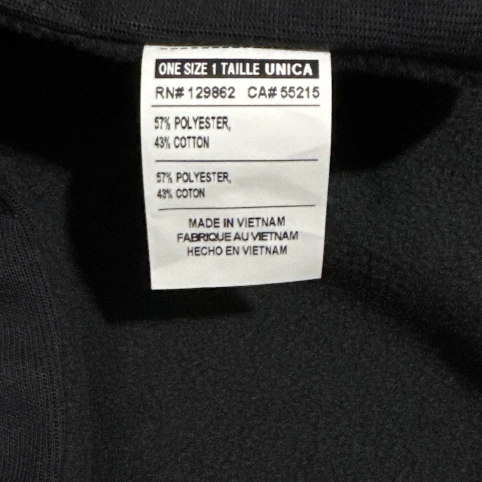 NUEVO Nike Therma-Fit Tech Polar Invierno Bufanda Clima Frío Negro Talla Única Unisex Foto 4 de 4