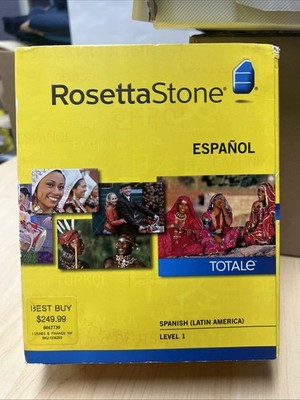 Rosetta Stone Espanol Totale Spanish (Latin America) Level 1 