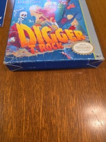 Digger T. Rock: La Leggenda della Citt&agrave; Perduta NES Nintendo Completo CIB