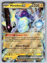 Miraidon ex 081/198 Scarlet & Violet Base Set