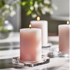 3 pack IKEA LUGNARE Scented Pillar candles - 30HR Burn, 2 3/4" Free Shipping