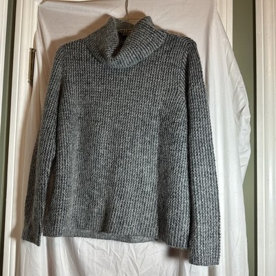 Linden Hill Womens Sweater Cowl Neck M made in japan Classic Casual Mohair Blend