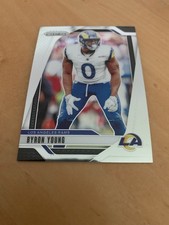 2024 Panini Prizm #170 Byron Young Silver Los Angeles Rams