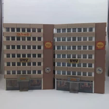 Vintage Kibri HO Scale Model Kit Eight Story High Rise w/ Shops #8210 Lot Of 2 