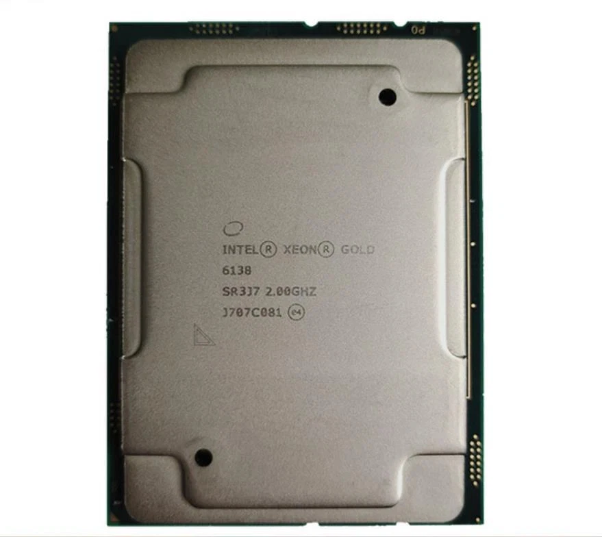 INTEL XEON GOLD 6138 CPU PROCESSOR 20 CORE 2.00GHZ 27.5MB L3 CACHE 125W SR3B5 - Image 2 of 3