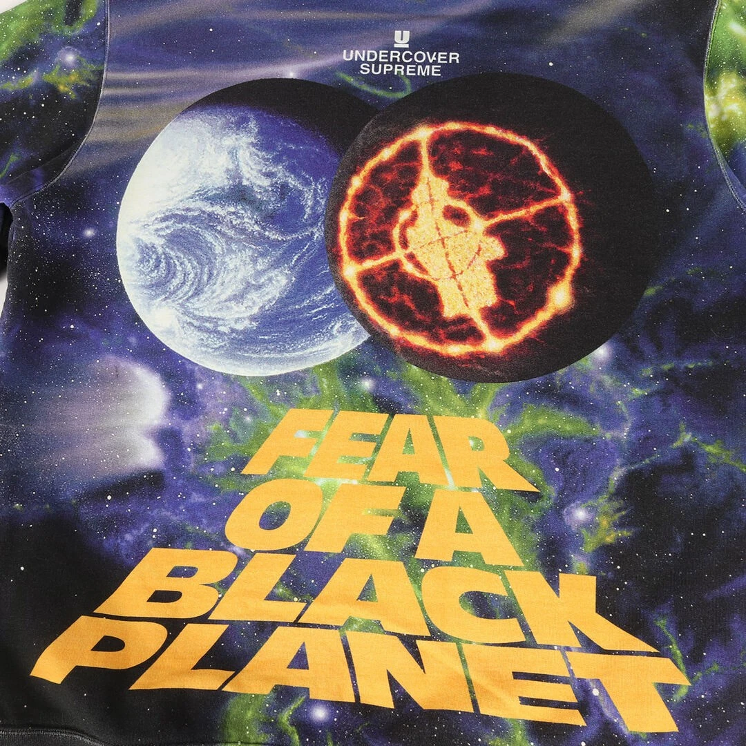 Felpa con cappuccio Supreme taglia: L UNDERCOVER PUBLIC NEMY modello totale grafica usata BEEG 0