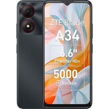 ZTE Blade A34 64 GB Grey Dual SIM Smartphone ...