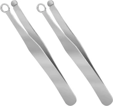 Universal Nose Hair Trimming Tweezers Universal Nasal Clippers round Tip Nose Cl