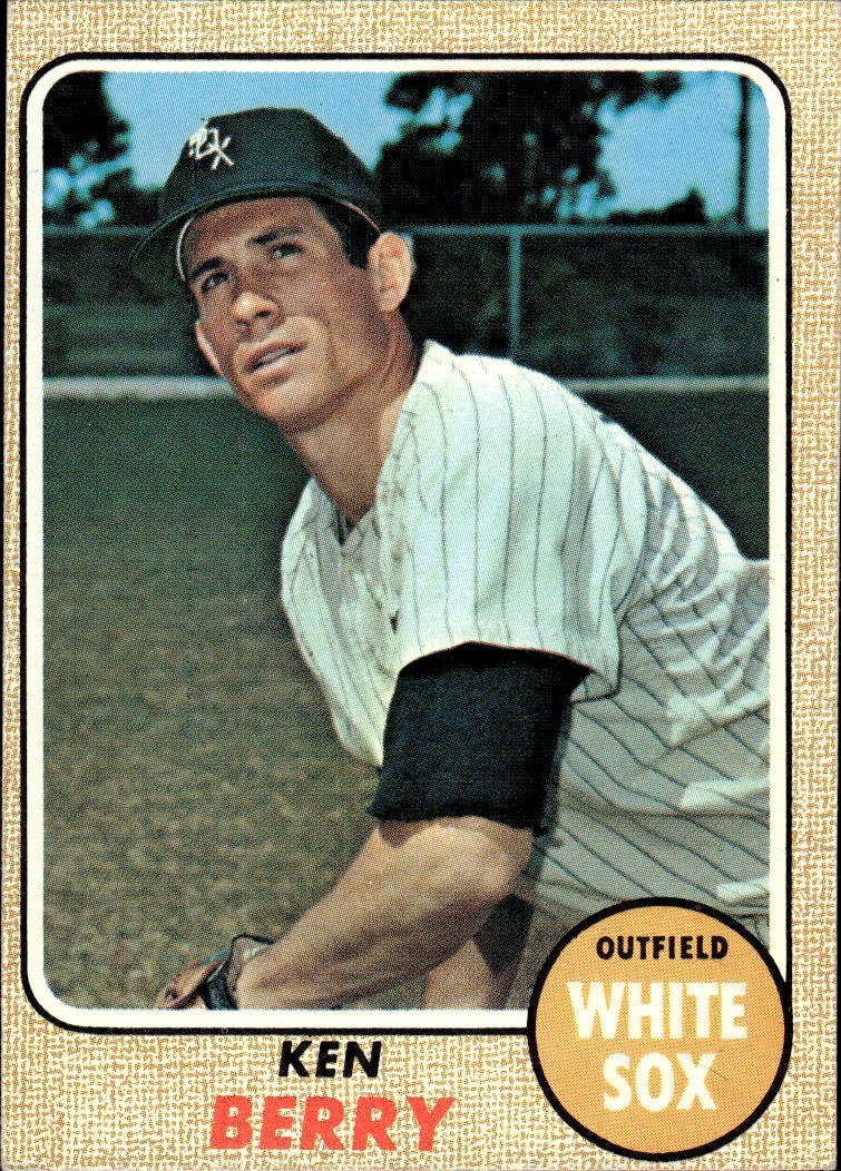 Ken Berry 1968 Topps #485 Chicago White Sox