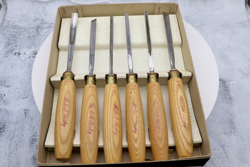 ROBERT SORBY NO. 606 SET OF 6 WOOD CARVING TOOLS