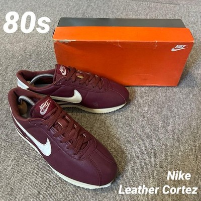 Men 8.0US 1989 Nike Leather Cortez