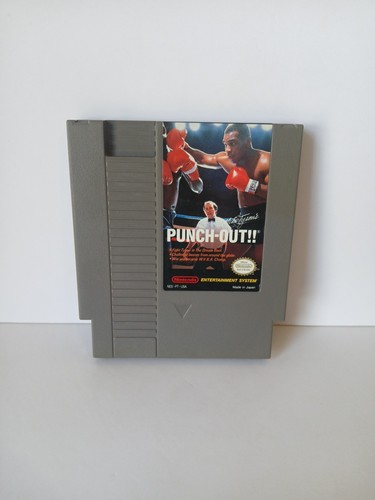 Scatola Vuota Famicom Mike Tyson's Punch-Out Custodia Di Ricambio Con Vassoio Interno Reproduction