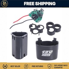 18650 3S 12V Li-ion Battery Box Case Holder with Protection Board for Hand Drill