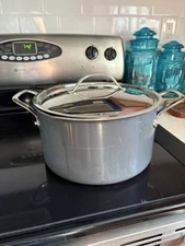 Williams-Sonoma Hard Anodized Copper Core 8 Qt Stock Pot