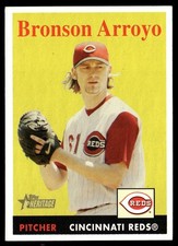 2007 Topps Heritage Bronson Arroyo Cincinnati Reds #157