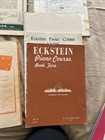 Vintage Maxwell Eckstein Piano Course Books 1-5 Carl Fischer Sheet Music Lot — photo 3