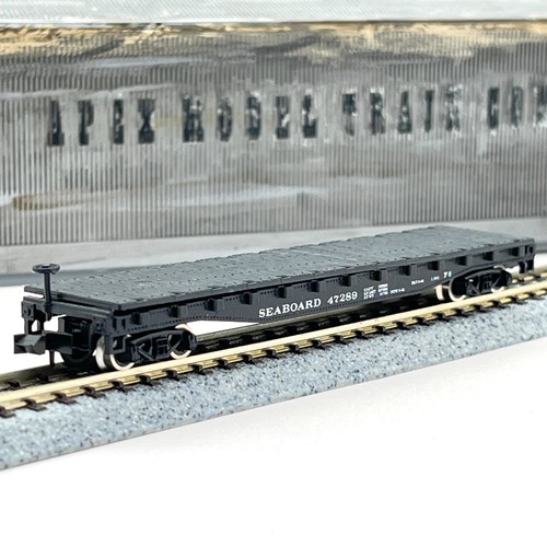 Coche plano Atlas escala N 3810 Seaboard Air Line 50 ft con estacas 47289 | Condition: Used