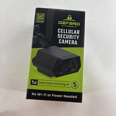 Tactacam DEFEND Gen 1 Cellular Security Camera DFD-GRD01 Black BRAND NEW