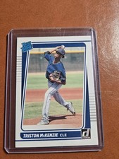 2021 Donruss Triston Mckenzie Rated Rookie  #50