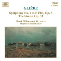 Audio Cd - Reinhold Gliere - Sinfonia N.1 Op.8, Le Sirene Op.33 - Naxos -D- Neu