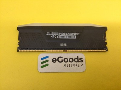Corsair Vengeance RGB 32GB DDR5 6400MHz UDIMM Desktop Memory CMH64GX5M2B6400C32