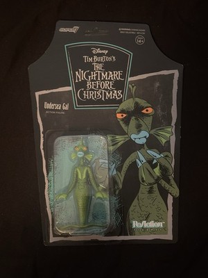 Nightmare Before Christmas Undersea Gal Super7 ReAction 3.75'' Figure Carded New