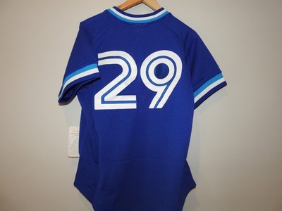 MLB Mitchell & Ness Toronto Blue Jays #29 Baseball Jersey New Mens