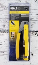 Klein Tools Adjustable Compression Crimper Wire & Coaxial Yellow VDV211-048
