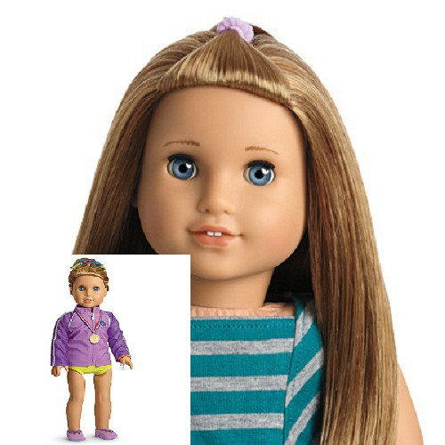 American Girl MCKENNA DOLL + McKenna's PERFORMANCE OUTFIT Leotard TEAM GEAR SET - Picture 1 of 4
