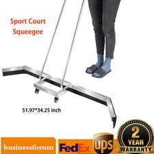 Tennis Court Squeegee Sweeper Sport Court Water Remover Dryer-Surface Rain Shutt