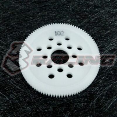 3RACING 64 Pitch Hard Spur Gear 100T - 109T TAMIYA SAKURA 1/10 RC