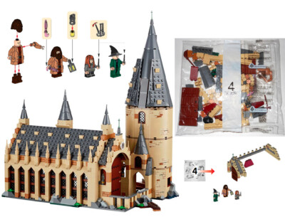 LEGO 75954 Hogwarts Great Hall (NEW SEALED BAG #4) Prof McGonagall Hagrid Susan