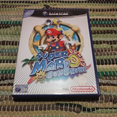 Super Mario Sunshine Nintendo GameCube komplett, getestet & funktionsfähig portofrei 