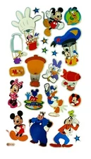 DISNEY'S MICKEY MOUSE CLUBHOUSE FOIL STICKERS BY EK SUCCESS OUT  OF THE VAULT