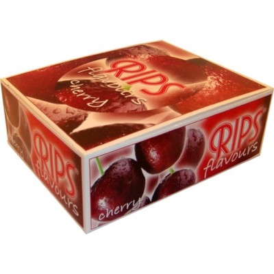 RIPS CHERRY schmale aromatisierte Zigarettenrollen - 44 mm breit