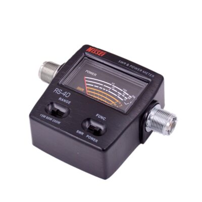 NISSEI RS40 SWR Power Meter SO239 for Mobile Radio & Antenna Watt Pointer Tester