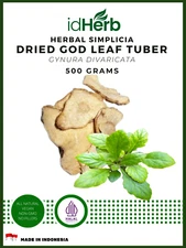50-500 gr DRIED God Leaf Tuber Gynura Divaricata ORGANIC NATURAL HERBAL HERBS