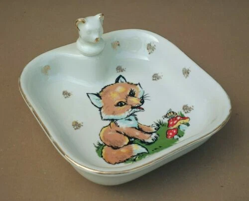 Assiettes en céramique de Limoges, de Porcelaine de Paris