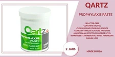 COARSE GRIT MINT PARFAIT QARTZ PROPHY PASTE DENTAL PROPHYLAXIS - 2x (12oz) Jars