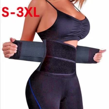 Women's Waist Trainer Body Shaper Sweat Belt Tummy Slimming Band Girdle Girdle A