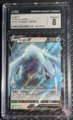 Lugia V トレーディングカード HP220 Amazon.com: Lugia V 185/195- Silver Tempest - Full Art