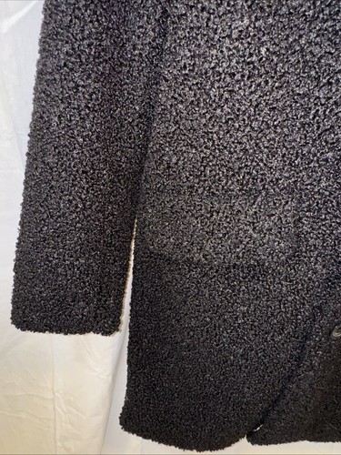 Karl Lagerfeild Paris Men’s Water-Resistant Faux Shearling Fur Coat NWT Size Med - Picture 7 of 13