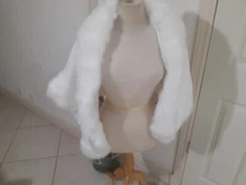 BEAUTIFUL WHITE SHAW WRAP SEXY 61 INCHES