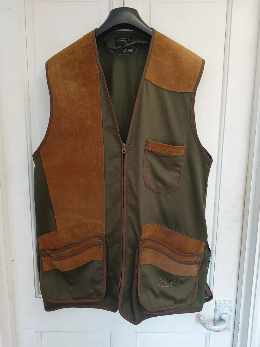 Sleeveless shooting jacket clearance