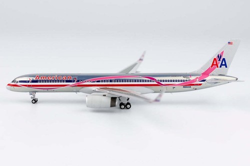 American Airlines Boeing 757-200 N664AA BCA Pink NG Model 53190 Scale 1:400