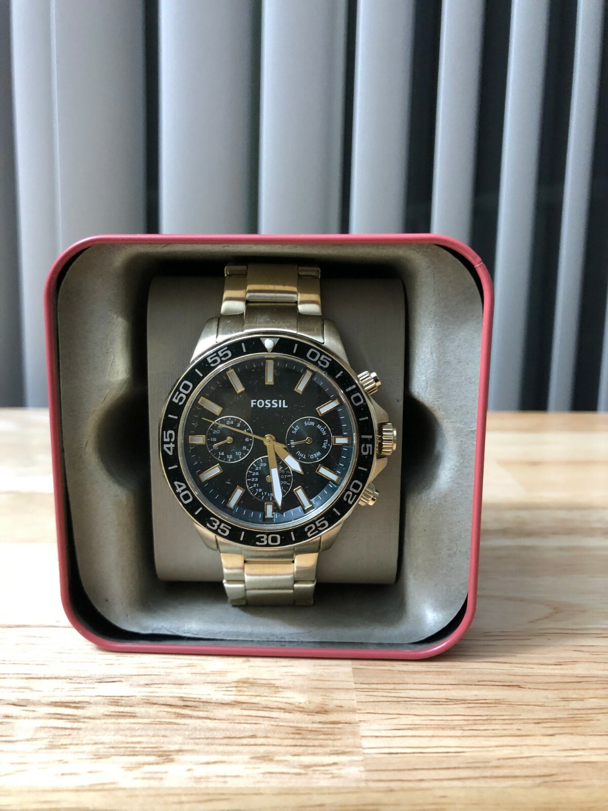 Fossil Bannon Gold-Tone Stainless Steel 
