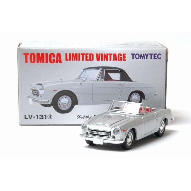 Tomica Limited Vintage 1/64 LV-131d Datsun Fairlady 2000 Silver
