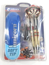Unicorn Max 165 Soft Tip 2007 Pro Dart Set Level 3 NOS