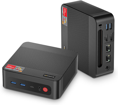P4 Mini Gaming PC Ryzen 7, 32GB RAM, 1TB SSD, Triple 4K, Win 11